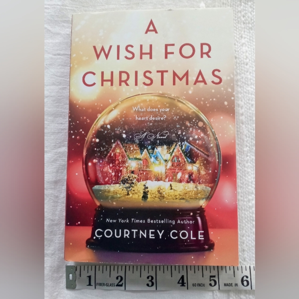 NWT "A WISH FOR CHRISTMAS" Paperback Book By Courtney Cole - Picture 5 of 7